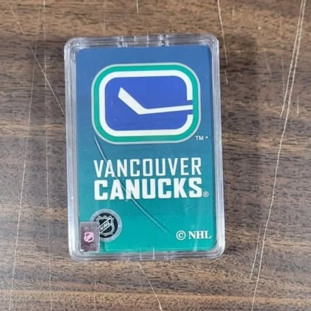 Vancouver Canucks Playing Cards NEW